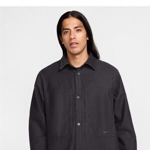Nike Men's Charcoal Shirt Jacket